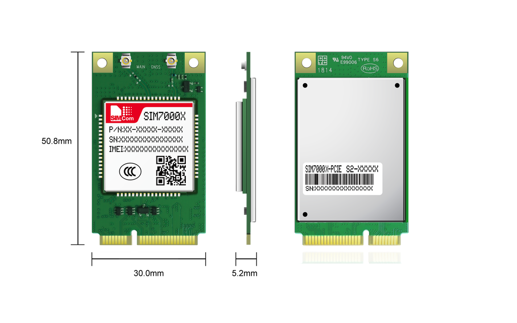 The SIM7000 series is the LPWA module which supports wireless communication modes of Cat- M/Cat-NB/GPRS/EDGE.