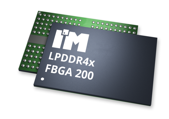 LPDDR4x 24Gb 768Mx32 2133MHz FBGA200 -40°C to 85°C