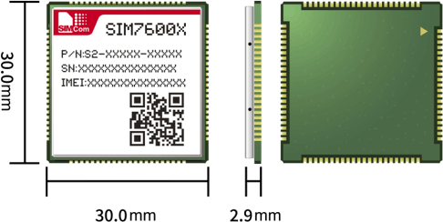 [SIM7600A] The SIM7600 series is the LTE Cat 1 module which supports wireless communication modes of LTE-TDD/ LTE-FDD/HSPA+/GSM/GPRS/EDGE etc. It supports maximum 10Mbps downlink rate and 5Mbps uplink rate.