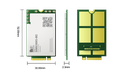 
The SIM8380G-M2 is the Multi-Band 5G NR/LTE-FDD/LTE-TDD/HSPA+  module which supports R16 5G NSA/SA.
